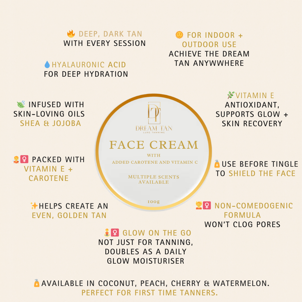 Face Cream with Vitamin C and Carotene  - Watermelon