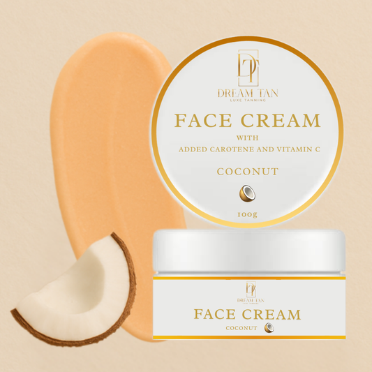 Face Cream with Vitamin C and Carotene  - Coconut
