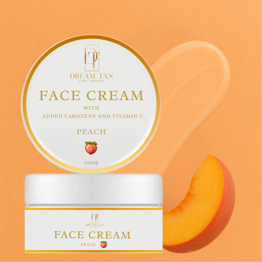 Face Cream with Vitamin C and Carotene  - Peach