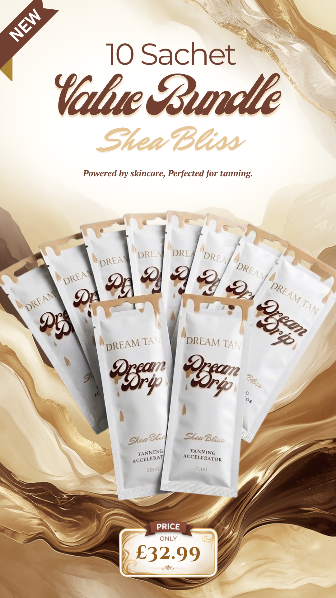 Dream Drip Skincare-Led Tanning Bundles