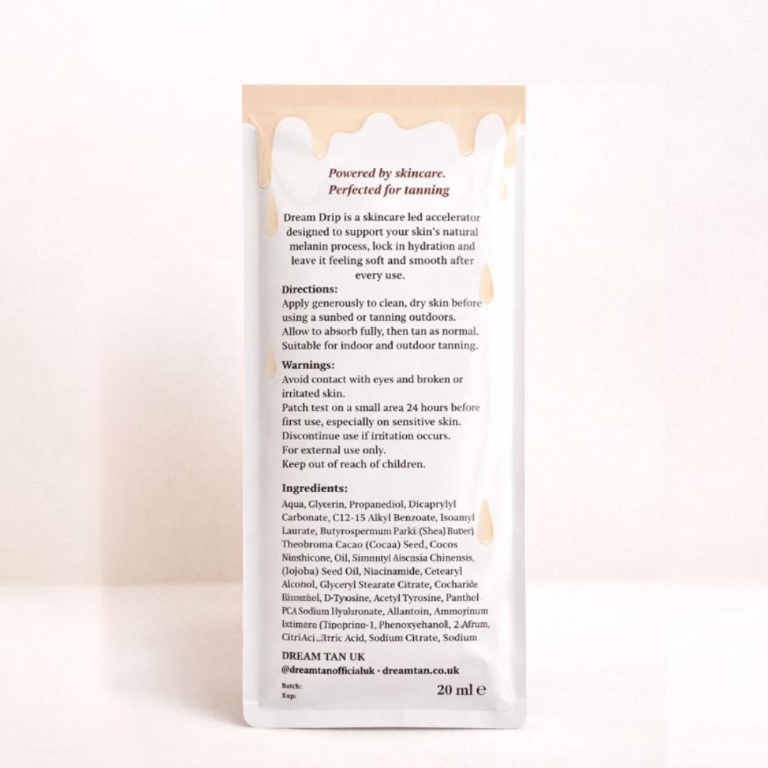Dream Drip Skincare-Led Tanning Trial Sachet Bundle
